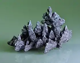 Image 35Acanthite, by Iifar (from Wikipedia:Featured pictures/Sciences/Geology)