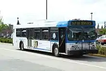 Image 1751999 New Flyer D40LF in the Aurora Village Transit Center in Shoreline in June 2010. (from Low-floor bus)