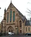 19th-century St Francis Church, in 'Hutchie C' area but spared from the wrecking ball, now a community centre, 2012