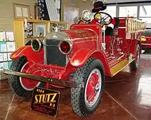Hillsboro Fire Department's 1924 Stutz fire truck