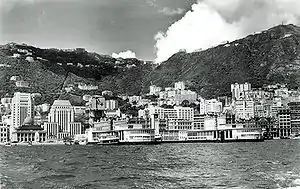 Image 32Victoria, Hong Kong, 1950s (from History of Hong Kong)