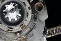 Soyuz TMA-03M undocks from the Rassvet Mini-Research Module.