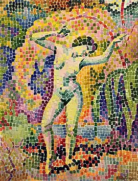 Image 34Jean Metzinger, La danse (Bacchante) (c. 1906), oil on canvas, 73 x 54 cm, Kröller-Müller Museum (from Painting)