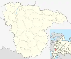 Lipchanka is located in Voronezh Oblast
