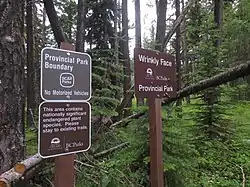 Southern Boundary Signs